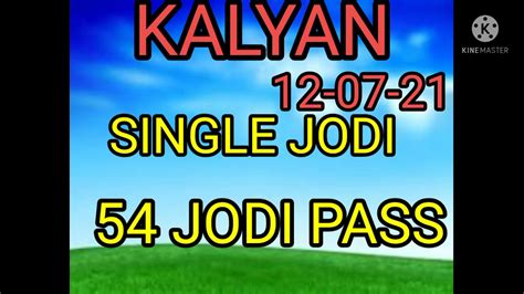 Close Panna 257 468 679 269. . Kalyan jodi pass today